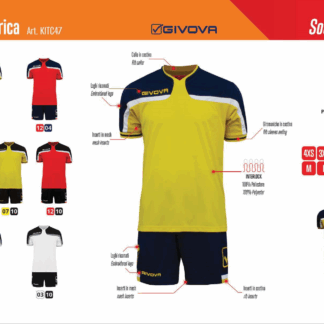 Appearance of Givova Kit America