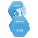 Laminated dumbbells Amila 5kg