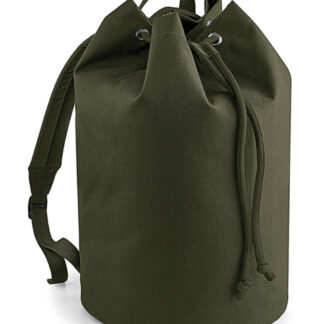 Backpack Original Drawstring Backpack Bag Base BG127 - Military Green