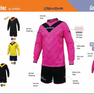 Appearance of goalkeeper Givova Kit Sanhez
