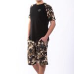 Men's Bermuda Sweatshirt Printed Camouflage # 1113