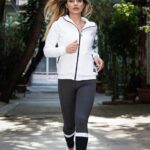 Women's Dry fit leggings tricolor # 1190
