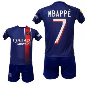 Paris Saint-Germain Kylian Mbappe Replica Kids Football Set