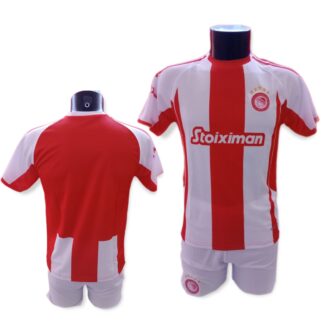Σετ Ποδοσφαίρου Παιδικό Olympiacos FC No Name 2025-2026 Replica