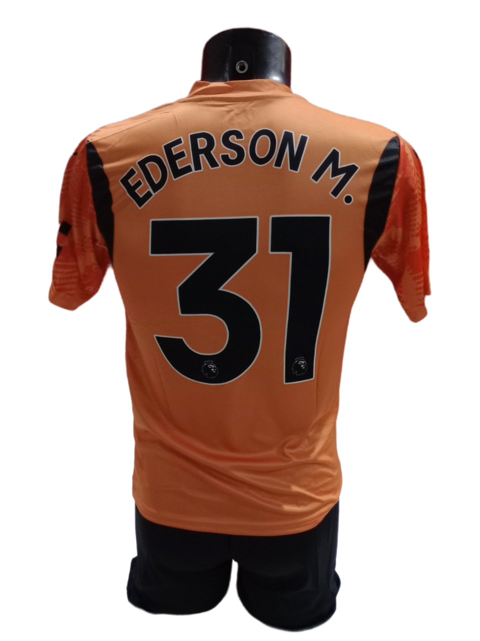Σετ ποδοσφαίρου Παιδικό Ederson M. #31 Manchester City GK 2025-2026 Replica - Image 2