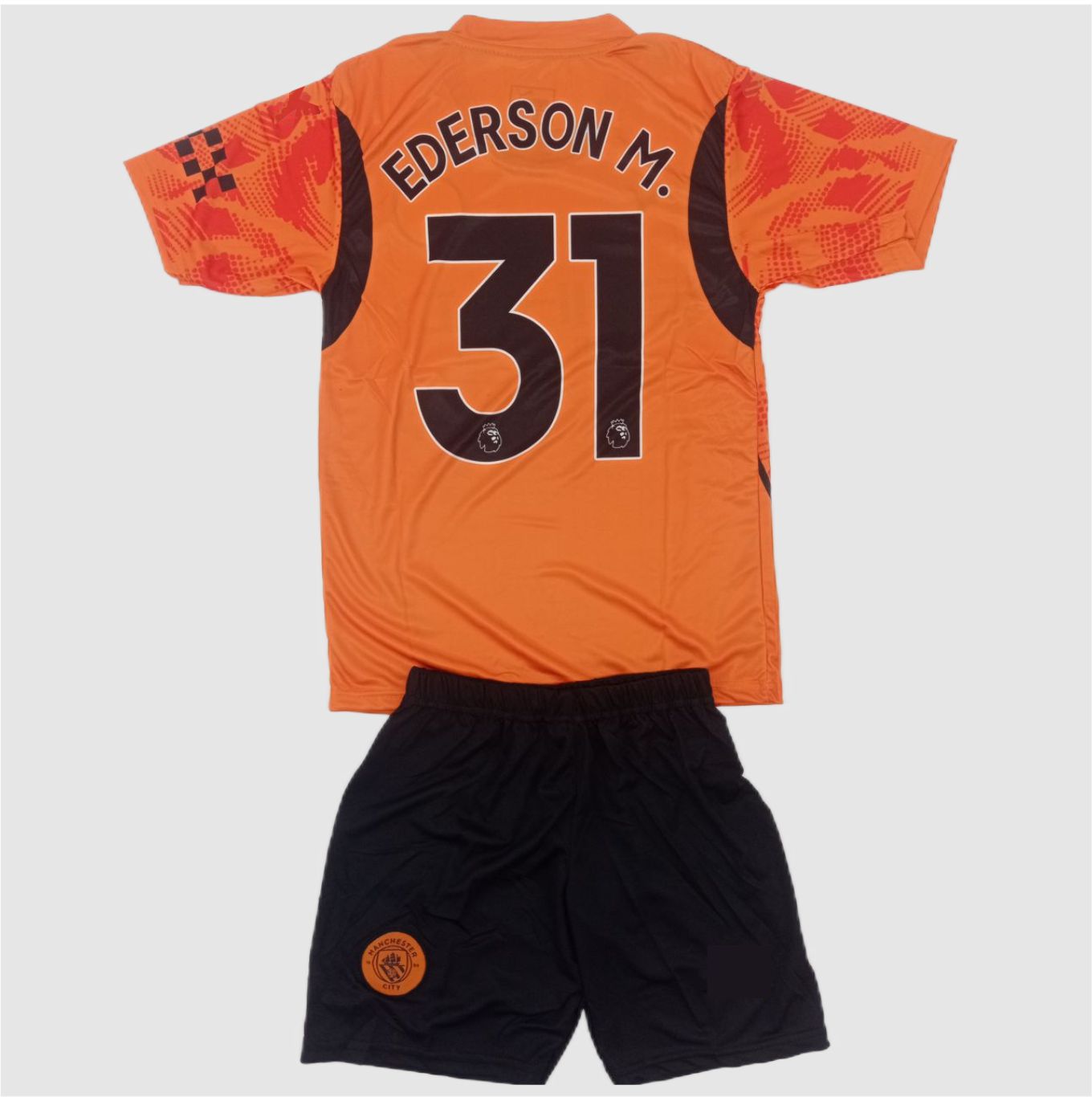Σετ ποδοσφαίρου Παιδικό Ederson M. #31 Manchester City GK 2025-2026 Replica - Image 4